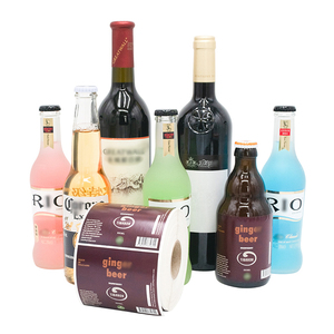 Étiquettes personnalisées haut de gamme pour emballages de bière, impression d'autocollants 3D avec vernis, logo en feuille UV en relief, étiquettes BOPP imperméables pour bouteilles et canettes de bière artisanale - Product Image 3
