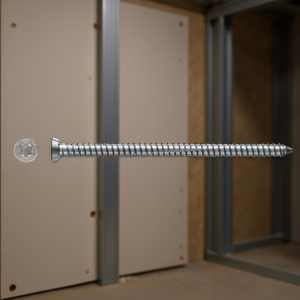 Tornillo de Anclaje para Paneles de Yeso DeWalt para Marcos de PVC y Metal, 10 x 3 Pulgadas, Zincado - Product Image 3