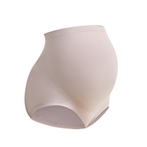 กางเกงในเอวสูง YIYI รุ่นใหม่ ช่วยพยุงหน้าท้อง ไร้ตะเข็บ ยืดหยุ่นสูง สำหรับสตรีมีครรภ์ สวมใส่สบาย กางเกงในสำหรับคุณแม่ - Product Image 3