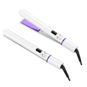 LED 130-230C per display digitale a 5 livelli Nano Silk ioni negativi 2 in 1 best-seller professional salon fashion flat iron