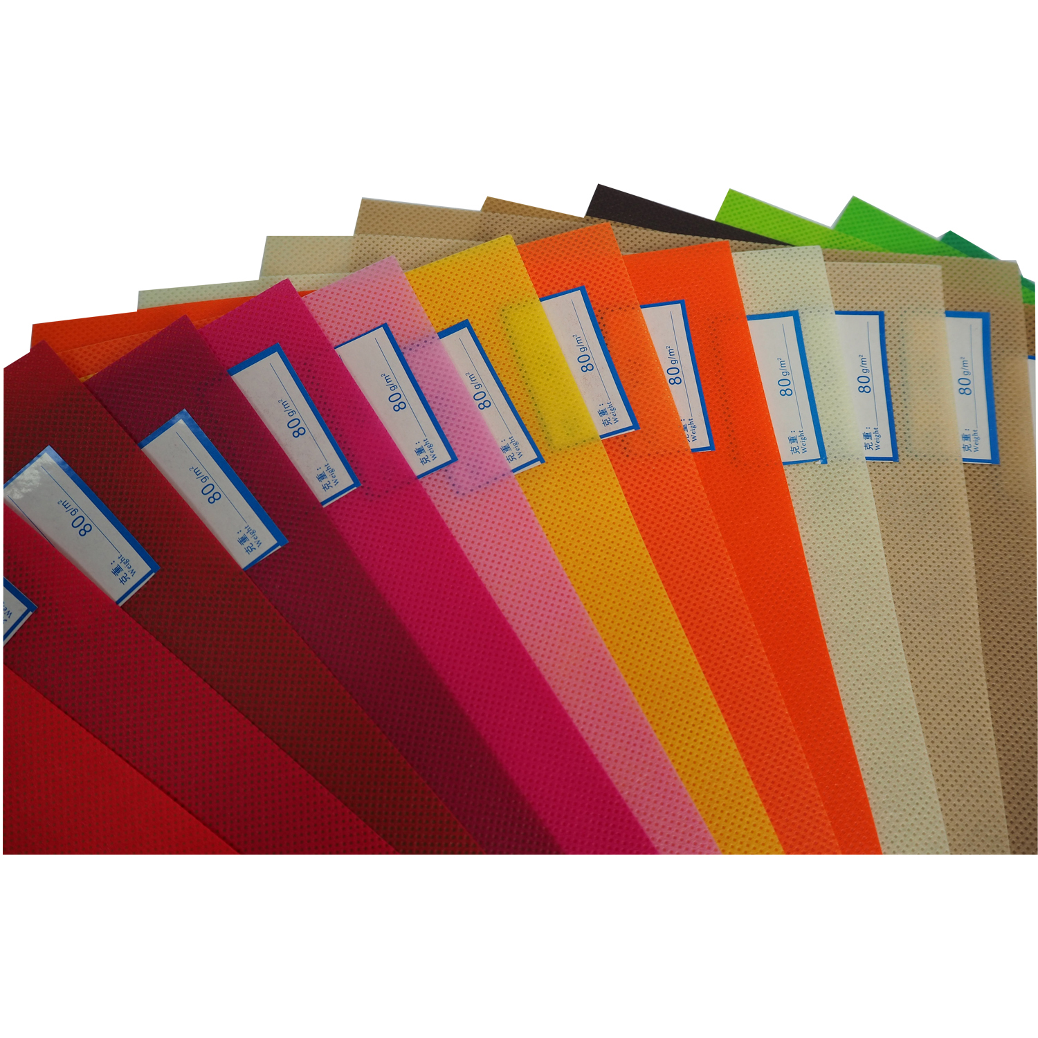 Make-To-Order non woven fabric s/ss/sss spunbond nonwoven fabric roll multi color sample free raw material