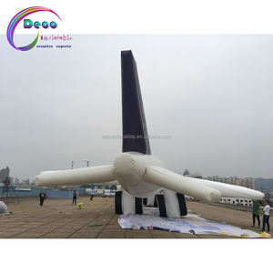 Avion gonflable géant de 20 m de long pour spectacle extérieur, modèle d'avion gonflable, avion publicitaire gonflable - Product Image 4