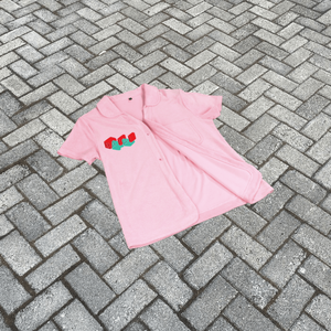 เสื้อเชิ้ตผู้ชายลายวาฟเฟิลผ้าฝ้าย 100% สไตล์สตรีท แขนยาว ติดกระดุม ลำลอง ใส่ได้ทั้งฤดูร้อนและชายหาด รับสกรีนโลโก้ - Product Image 4