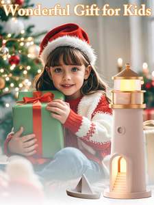 Lámpara de Faro de Luna creativa, sensor de movimiento inalámbrico, recargable, Faro de Luna, regalo para niños, lámpara de Luna, proyector de luz nocturna - Product Image 6