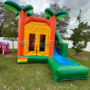 Château sautant intérieur/extérieur <span class=keywords><strong>gonflable</strong></span> commercial de divertissement d'arrière-cour des enfants avec la glissière combinée de <span class=keywords><strong>Lol</strong></span> - Product Image 4