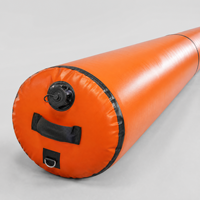 Tube de contrôle des inondations gonflable en PVC haute résistance 850GSM, étanche à l'air