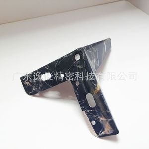 Marble Patterned <b>Sofa</b> <b>Legs</b> Zinc Alloy Classic Three Pronged Heavy Duty Living Room Furniture Support - Product Image 2