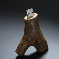 Flashdisk Kayu Hadiah Pendrive