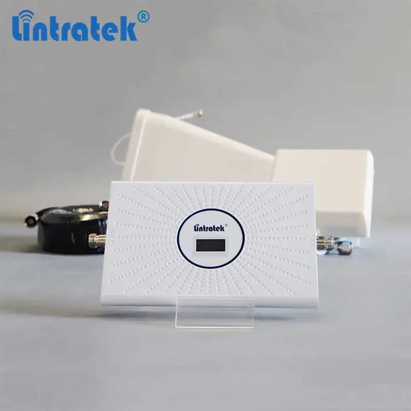 Lintratek Europe repetidor 900 1800 2100 mhz gsm repeater 2g 3g 4g wcdma cellular phone signal boosters