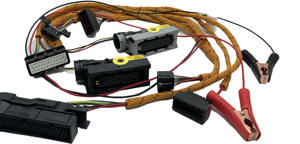 สายเคเบิลชุดสายไฟสำหรับทดสอบการเขียนโปรแกรมเครื่องยนต์สำหรับรถขุดโว-โว พร้อมเครื่องมือวินิจฉัยชุดควบคุมการสตาร์ทแบบออฟไลน์ - Product Image 2