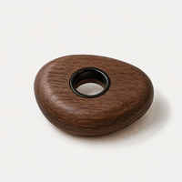 Couvercle de diffuseur d'aromathérapie en bois massif personnalisé, bouchon en bois pour bouteille d'huile parfumée personnalisée, accessoires écologiques pour la fragrance d'intérieur