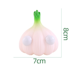 ของเล่นบีบตาโป่ง รูปผลไม้ แก้เครียด รูปกระเทียม ของเล่นยางสุดฮิตสำหรับเด็ก รุ่นใหม่ล่าสุด ปี 2024 - Product Image 3