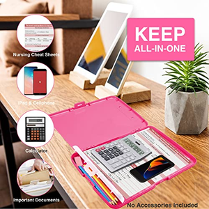Porte-documents A4 A5, Boîte de rangement pour dossiers, Organiseur, Classeurs à anneaux, Classeurs de bureau, Boîte de papeterie, Porte-documents A4 - Product Image 5