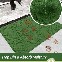 Dirt Trapper Large Tapis d'entrée Tapis de porte lavables antidérapants Tapis de sol intérieur pour entrée