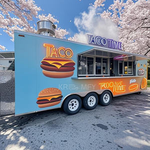 Remolque de Comida Móvil para Barbacoa, Venta de Aperitivos, con Certificación DOT 2025 - Product Image 4