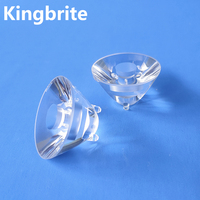 Lentille collimateur LED asphérique plano-convexe en PMMA de 35 mm, 3 degrés, avec une transmission supérieure à 90 % pour éclairage chirurgical