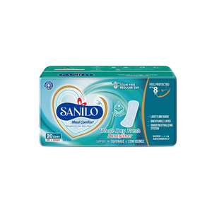 Protector Diario Sanilo Maxi Dry Cottony 180MM 20 Piezas Suave Cómodo Absorbente Transpirable Protección Diaria para Mujer - Product Image 3