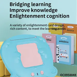Custom Montessori Toys English Learning Machine Flash Cards For Kids Educational
