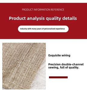 Jute Burlap Gift <b>Bag</b> Household Use Christmas Party Gifts Coffee <b>Beans</b> Small Items Storage Customizable Logo Silk Screen Printed - Product Image 3