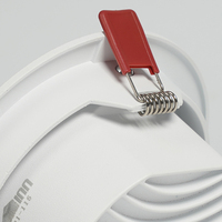 Nouveauté : Downlights LED ronds modernes en aluminium 9W/12W/20W COB avec un CRI élevé de 93 pour la maison, le salon, la chambre à coucher, le bureau
