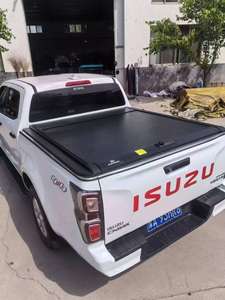 <span class=keywords><strong>Precio</strong></span> barato <span class=keywords><strong>camioneta</strong></span> cubierta de cama tapa de rodillo Manual duro retráctil Tonneau cubierta para Isuzu DMAX - Product Image 4