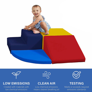 Set di giochi morbidi per bambini, Area giochi per bambini, struttura da gioco in schiuma per attività Indoor, per bambini - Product Image 3