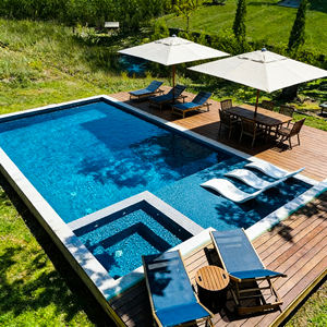 Precios Perfectos, Calidad Inigualable, Piscina de Fibra de Vidrio Enterrada Nueva, Piscina Spa, Piscina Exterior - Product Image 3