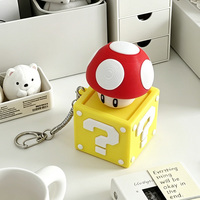 Porte-clés clavier mécanique Fidget Clicker avec interrupteur de touche, logo personnalisé, jouet anti-stress, impression 3D, cadeau