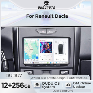DUDUAUTO Autoradio Android con Schermo Touch da 8 Pollici, GPS, Stereo e Lettore Multimediale per Renault <span class=keywords><strong>Dacia</strong></span> Duster Logan <span class=keywords><strong>Sandero</strong></span> <span class=keywords><strong>Dokker</strong></span> - Product Image 6