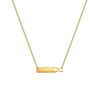 Collier personnalisable en acier inoxydable plaqué or 18 carats PVD, avec pendentifs cœur, papillon et infini gravés, style classique et minimaliste