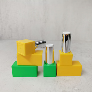 Tube à lèvres magnétique carré personnalisé en plastique ABS, étui pour baume à lèvres, emballage cosmétique, conteneur à lèvres vide avec impression 3D - Product Image 5