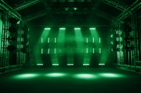 Vente directe en usine, Rotation continue de panoramique/inclinaison LED 7x15W barre de phares mobiles