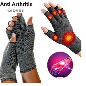 Guantes de Compresión de Algodón sin Dedos AmpsafeX, Directo de Fábrica, Personalizados, Suaves, Transpirables, Soporte para Manos, para Uso Diario General - Product Image 4