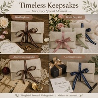 Sacs cadeaux en lin avec cordon de serrage, imprimés sur mesure, pour bijoux, emballage écologique et durable pour mariage