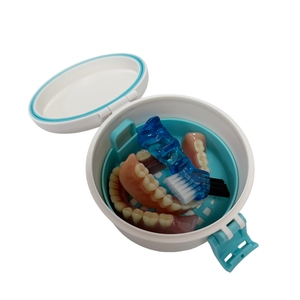 Étui de nettoyage étanche pour prothèses dentaires, Gobelets pour trempage des prothèses, Étui de voyage pour prothèses dentaires - Product Image 3