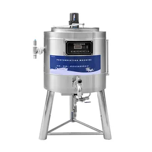 Máquina de pasteurização de leite fresco por atacado de fábrica 30L 50L 100L 300L/máquina de pasteurização de leite pequena Pasteurizador para leite