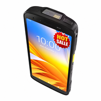 Komputer PDA Android 11 Tangguh Asli, Terminal Genggam Tablet PC Pengumpul Data untuk Pekerja Mobile