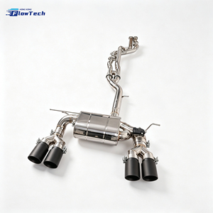 High Performance Valvetronic Catback Exhaust System for BMW F8X F80 M3 M4 3.0T s55 Stainless Steel with Remote Control - Product Image 2