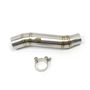 Silenciador de sistema de escape modificado para motocicleta, tubo de enlace medio deslizante para <span class=keywords><strong>Honda</strong></span> CBR300 CB300F <span class=keywords><strong>CB300R</strong></span> 2008-2017 - Product Image 2