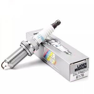 Bougie d'allumage double iridium haute qualité <span class=keywords><strong>6176</strong></span> DILFR6D11 pour Prius, Hilux, Rush, ES, RX - Product Image 1