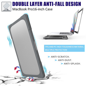 Accessori Per il portatile Duro di Protezione del PC TPU materiale Della Copertura di Shell di Caso per <span class=keywords><strong>macbook</strong></span> <span class=keywords><strong>pro</strong></span> 16 pollici - Product Image 5