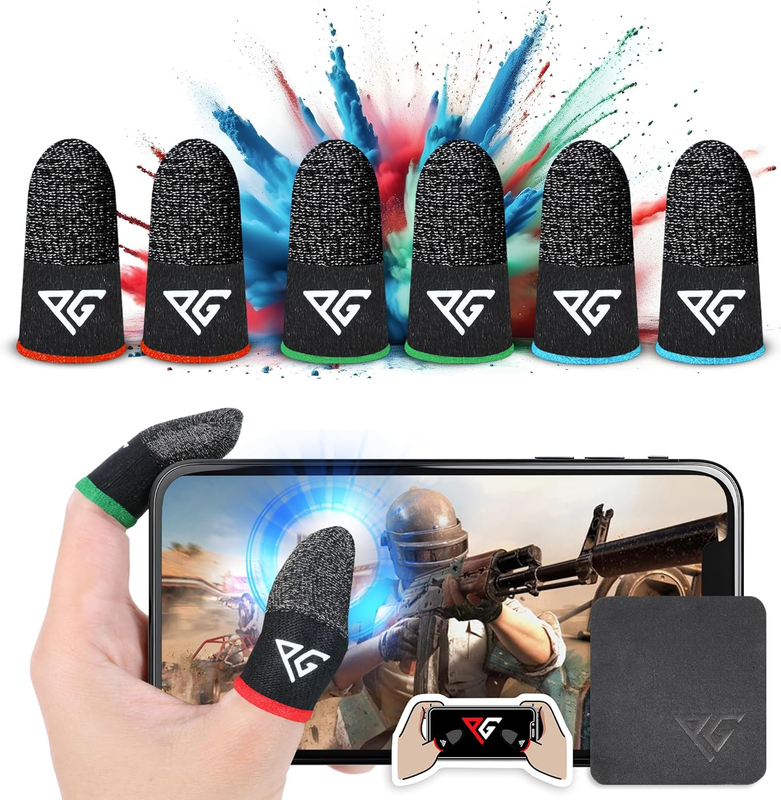 Premium Mobile Gaming Finger Sleeves Premium