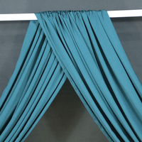 Rideaux de fond de scène en mousseline douce, rideaux en tissu multicolores résistants aux plis pour la décoration de mariage, de fête, de photomaton et de scène