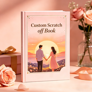 Meilleure Qualité Impression Personnalisée <span class=keywords><strong>de</strong></span> <span class=keywords><strong>Livre</strong></span> à Gratter : Mon Défi d'Aventure Romantique, Album <span class=keywords><strong>de</strong></span> Souvenirs pour Couples, Cadeau d'Anniversaire <span class=keywords><strong>de</strong></span> Mariage - Product Image 2