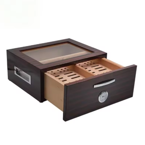 Estuche <span class=keywords><strong>de</strong></span> Madera <span class=keywords><strong>de</strong></span> Alta Calidad para Cigarros, Humidor para Cigarros Cohiba, Accesorios para Cigarros - Product Image 2