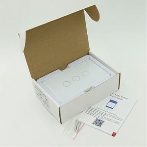 SMARSECUR prend en charge Google Home US, interrupteur intelligent tactile sans fil WIFI pour le contrôle de la vitesse du ventilateur mural, variateur de vitesse du ventilateur électrique intelligent. - Product Image 6