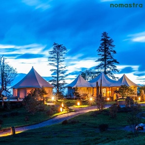 Tende da Bar in Stile Europeo con Porte in Lega di Alluminio per Siti Matrimoniali Costieri, Tenda Modulare per Resort Glamping sul Colle - Product Image 2