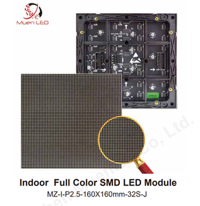 Modules LED d'intérieur P2.5, panneau d'affichage LED couleur SMD, module 160x160mm, luminosité 600CD, garantie de 2 ans - Product Image 2