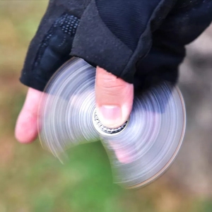 Impresión 3D mango de aluminio Fidget Spinner Stress Relief <span class=keywords><strong>Toy</strong></span> EDC pequeño cuchillo de bolsillo plegable - Product Image 3