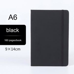 Wholesale Customized Simple Small <b>Notepad</b> Pocket Business Notebook Inserted Joural Strap Stationary logo Printing A6 Notebook - Product Image 2